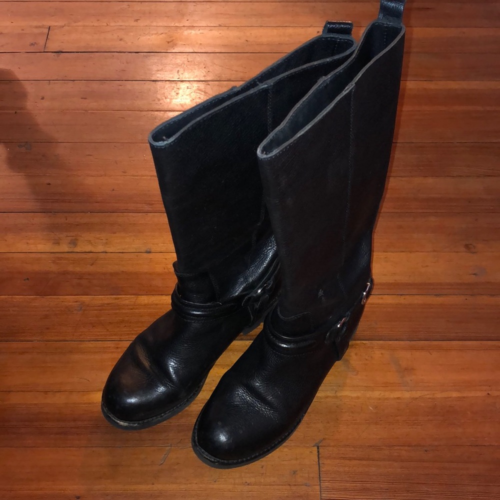 COACH Valterra Sport Calf Leather Boots